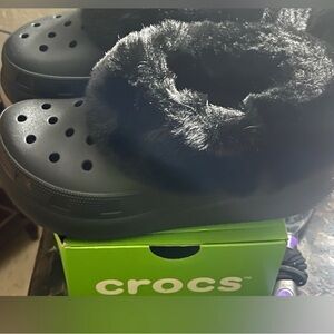 Crocs Furever Crush Clog - Black